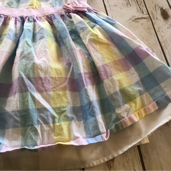 Carters pastel plaid dress - Picture 5 of 8